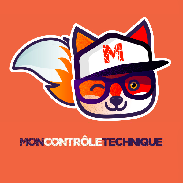 logo renard moncontroletechnique.fr orange